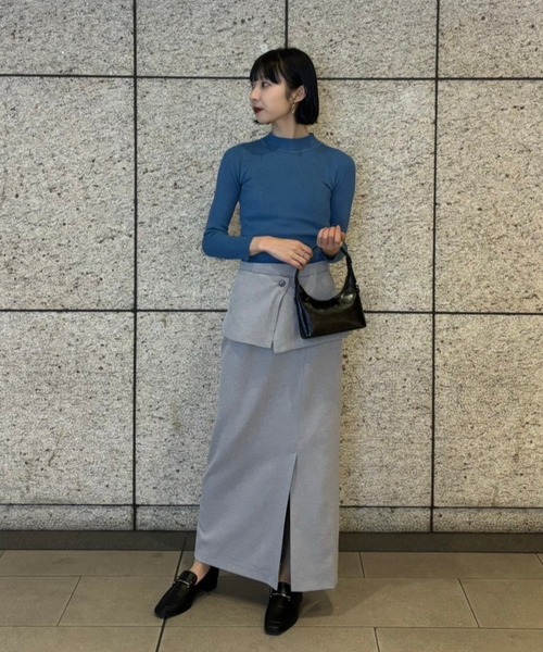 AMAIL(アマイル)の「Fashionable easy knit(ニット/セーター・レディース・ホワイト/ピンク/ブルー/グリーン・FREE)」の10枚目の写真
