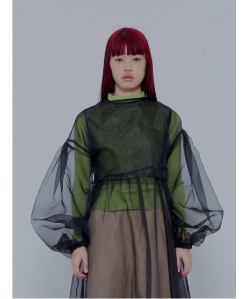 AMAIL(アマイル)の「Fashionable easy knit(ニット/セーター・レディース・ホワイト/ピンク/ブルー/グリーン・FREE)」の8枚目の写真