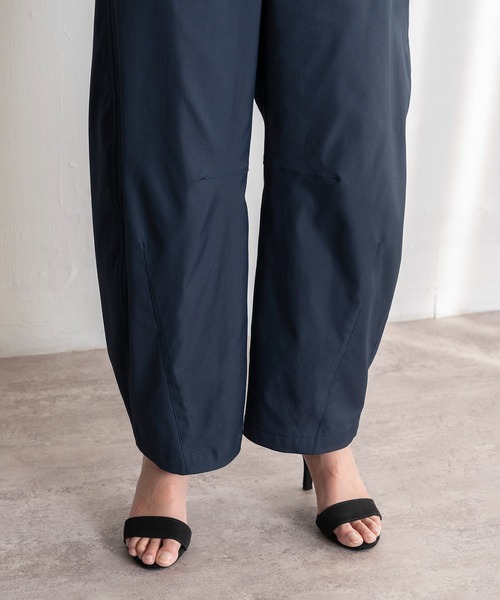 EUCLAID（エウクレイド）の「ポリツイルカーブパンツ（その他パンツ・レディース・ベージュ/オフホワイト/ネイビー・40/38/36）」の14枚目の写真