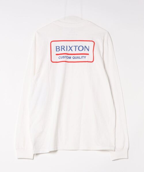 BRIXTON(ブリクストン)の「【BRIXTON】PALMER PROPER L/S STT(Tシャツ/カットソー・メンズ・ホワイト・MEDIUM/LARGE/X-LARGE)」の2枚目の写真
