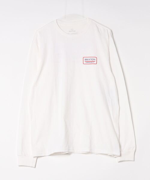 BRIXTON(ブリクストン)の「【BRIXTON】PALMER PROPER L/S STT(Tシャツ/カットソー・メンズ・ホワイト・MEDIUM/LARGE/X-LARGE)」の4枚目の写真