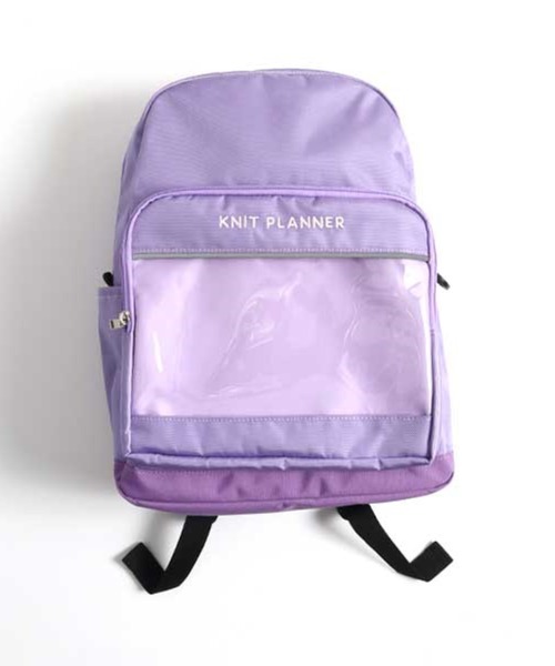 KP DECO（ケーピーデコ）の「クリアポケット リュック(L)（バック