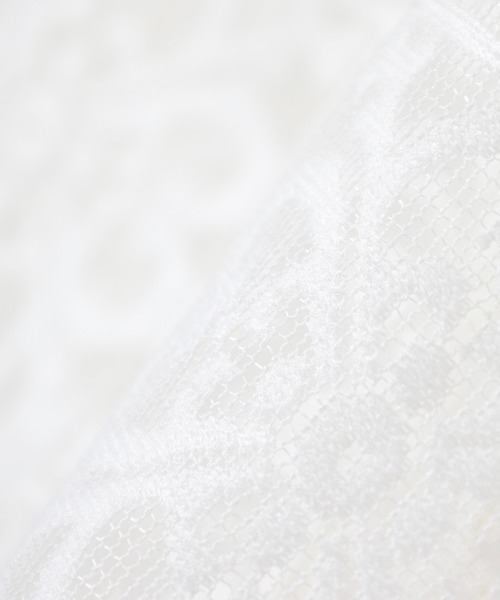 Honeys(ハニーズ)の「レースパーカー(パーカー・レディース・アイボリー/ブラック/ホワイト・LL/S/M/L)」の16枚目の写真