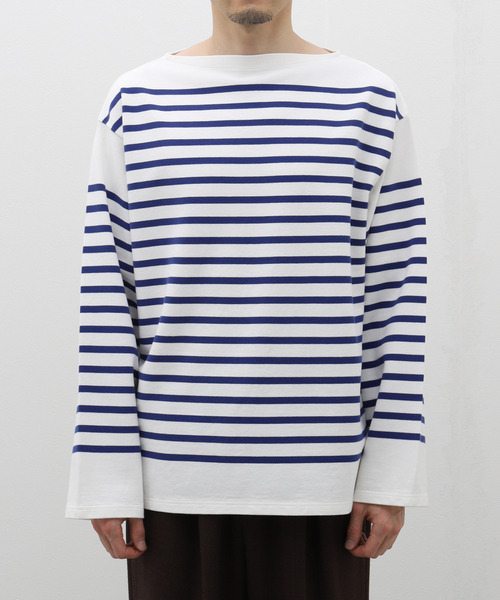 LENO(リノ)の「【LENO / リノ】BASQUE SHIRT(Tシャツ/カットソー・メンズ・ブルー系その他/パープル・SMALL/MEDIUM)」の4枚目の写真