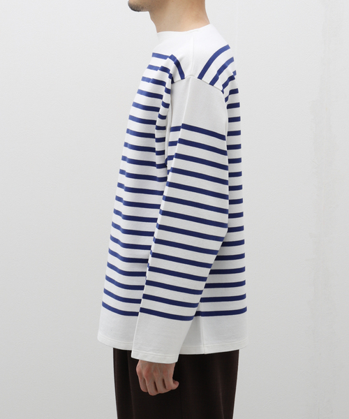 LENO(リノ)の「【LENO / リノ】BASQUE SHIRT(Tシャツ/カットソー・メンズ・ブルー系その他/パープル・SMALL/MEDIUM)」の5枚目の写真