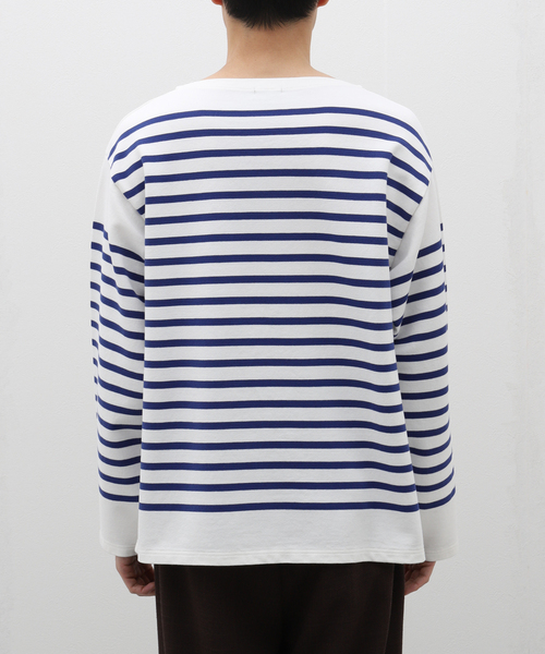 LENO(リノ)の「【LENO / リノ】BASQUE SHIRT(Tシャツ/カットソー・メンズ・ブルー系その他/パープル・SMALL/MEDIUM)」の6枚目の写真