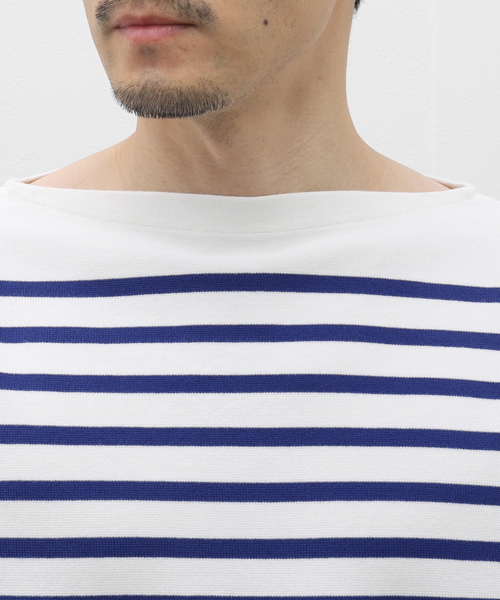 LENO(リノ)の「【LENO / リノ】BASQUE SHIRT(Tシャツ/カットソー・メンズ・ブルー系その他/パープル・SMALL/MEDIUM)」の7枚目の写真