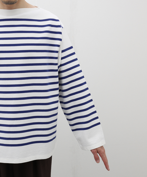 LENO(リノ)の「【LENO / リノ】BASQUE SHIRT(Tシャツ/カットソー・メンズ・ブルー系その他/パープル・SMALL/MEDIUM)」の9枚目の写真