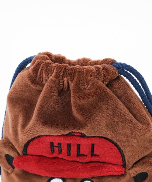 niko and...（ニコアンド）の「【BILLY(ビリー)】ぬいぐるみ巾着（ポーチ・レディース・ブラウン・0）」の6枚目の写真