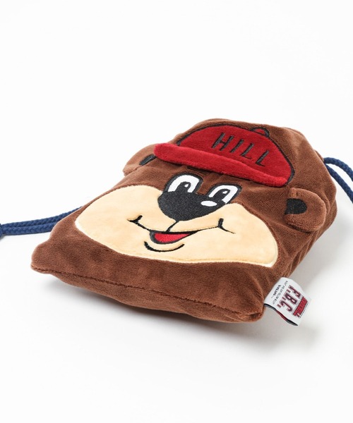 niko and...（ニコアンド）の「【BILLY(ビリー)】ぬいぐるみ巾着（ポーチ・レディース・ブラウン・0）」の8枚目の写真