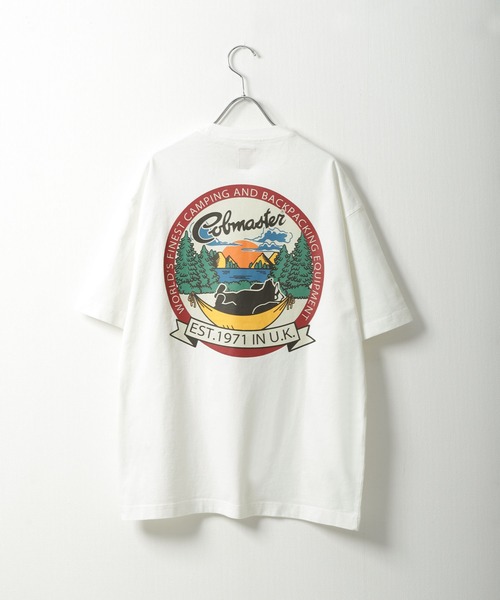 COBMASTER（コブマスター）の「【COBMASTER】アウトドア プリント クマワッペン ビッグシルエット Tシャツ 【吸水速乾】（Tシャツ/カットソー・メンズ・グリーン/ブラック/ホワイト/イエロー・X-LARGE/LARGE/MEDIUM）」の16枚目の写真