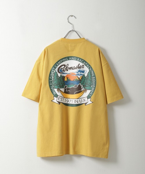 COBMASTER（コブマスター）の「【COBMASTER】アウトドア プリント クマワッペン ビッグシルエット Tシャツ 【吸水速乾】（Tシャツ/カットソー・メンズ・グリーン/ブラック/ホワイト/イエロー・X-LARGE/LARGE/MEDIUM）」の22枚目の写真