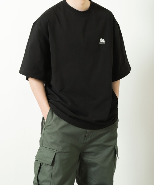 COBMASTER（コブマスター）の「【COBMASTER】アウトドア プリント クマワッペン ビッグシルエット Tシャツ 【吸水速乾】（Tシャツ/カットソー・メンズ・グリーン/ブラック/ホワイト/イエロー・X-LARGE/LARGE/MEDIUM）」の5枚目の写真