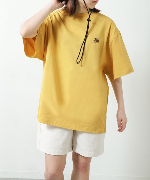 COBMASTER（コブマスター）の「【COBMASTER】アウトドア プリント クマワッペン ビッグシルエット Tシャツ 【吸水速乾】（Tシャツ/カットソー・メンズ・グリーン/ブラック/ホワイト/イエロー・X-LARGE/LARGE/MEDIUM）」の10枚目の写真