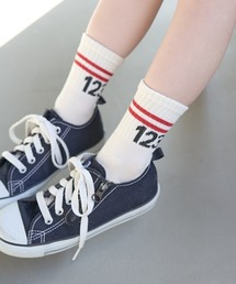 123ラインクルーソックス