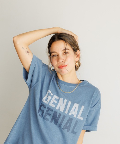 tシャツ ピグメントロゴカットソー レディース BAYFLOW tシャツ ピグメントロゴT レディース : ZOZOTOWN Yahoo
