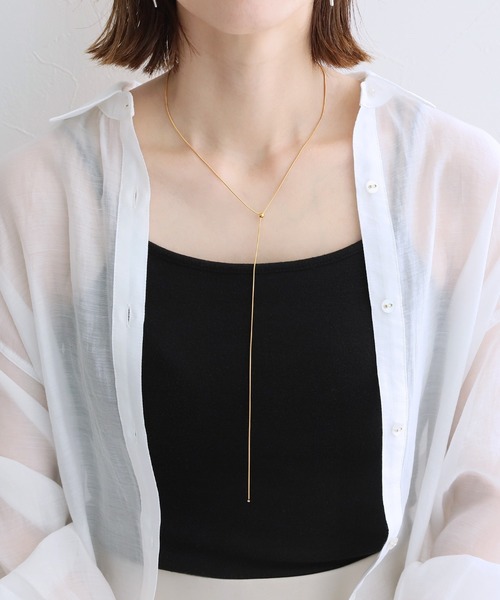 reca（レカ）の「スネイクチェーンネックレス（ネックレス・レディース・シルバー/ゴールド・ONE SIZE）」の9枚目の写真