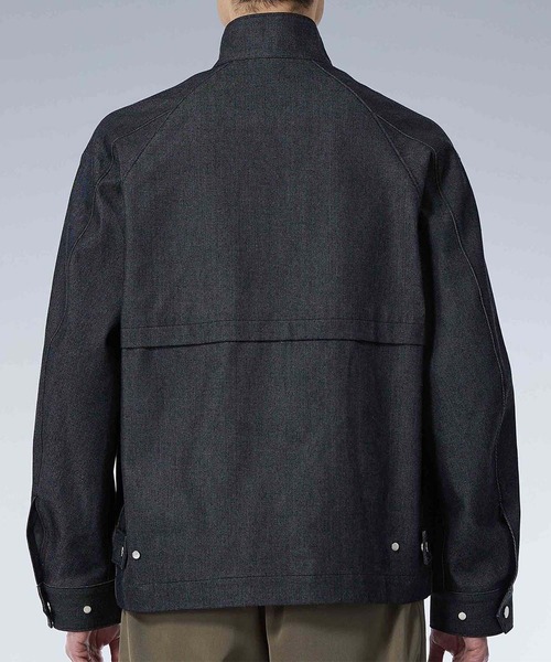 UNITED TOKYO(ユナイテッドトウキョウ)の「12oz スタンドデニムブルゾン(デニムジャケット・メンズ・ブラック/ネイビー・1/2)」の22枚目の写真