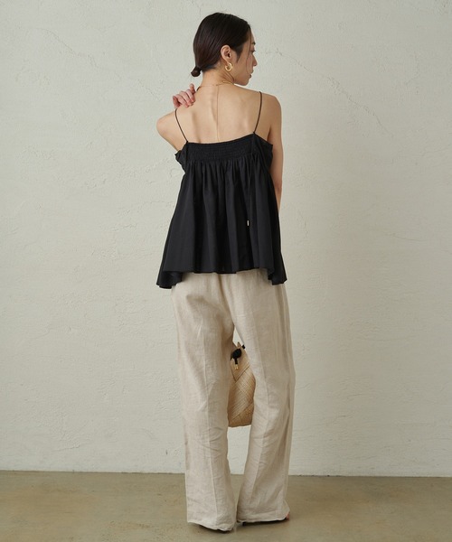 タグ付　新品未使用品♪ラウンジドレス　コットンキャミブラウス LOUNGEDRESS（ラウンジドレス）の「コットンキャミブラウス