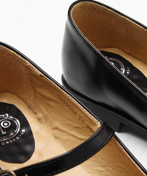 YOSUKE（ヨースケ）の「「YOSUKE/ヨースケ」ワンストラップフラットパンプス（パンプス・レディース・ブラック/ダークブラウン/ホワイト/ブラック系その他/ブラウン/ブラウン系その他/ワイン/ブラック系その他2・23/23.5/25/24/24.5）」の11枚目の写真