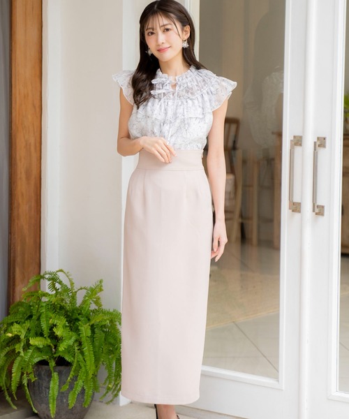 NOELA（ノエラ）の「フリルギャザーブラウス（シャツ/ブラウス・レディース・グリーン/グレー/ブルー・フリー）」の14枚目の写真