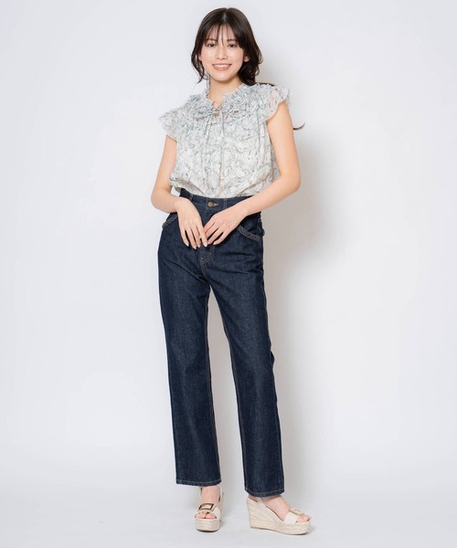 NOELA（ノエラ）の「フリルギャザーブラウス（シャツ/ブラウス・レディース・グリーン/グレー/ブルー・フリー）」の19枚目の写真