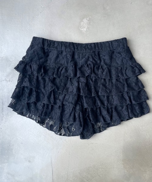 SHAGGIE（シャギー）の「レ―スショートパンツ（その他パンツ・レディース・ブラック/レッド/ホワイト・FREE）」の12枚目の写真