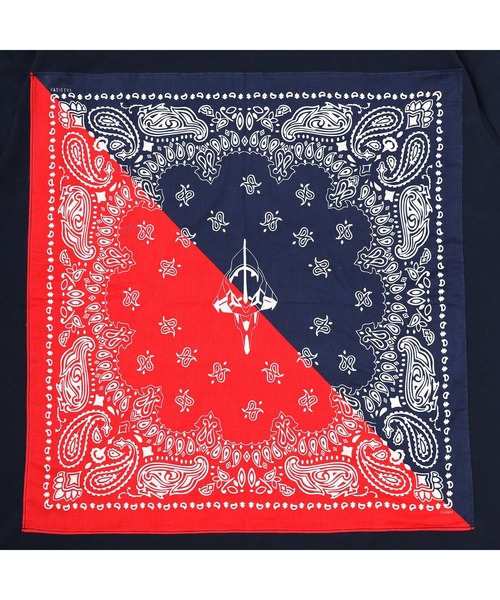 RADIO EVA A208 EVA-01 PAISLEYS 2TONE BANDANNA T-Shirt（Tシャツ/カットソー）｜RADIO EVA（ラヂオエヴァ）