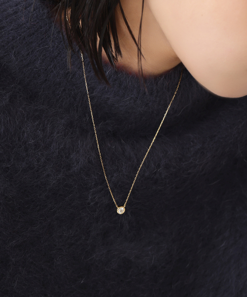 フ*り様 k18 刻印あり　ブレスレット　クリスタル　18k 刻印　ネックレス KK刻印チタンキューバネックレス-マット/光沢 ネックレス