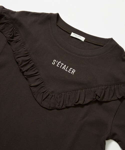 セール】Vフリル ロゴTシャツ（Tシャツ/カットソー）｜FREAK'S
