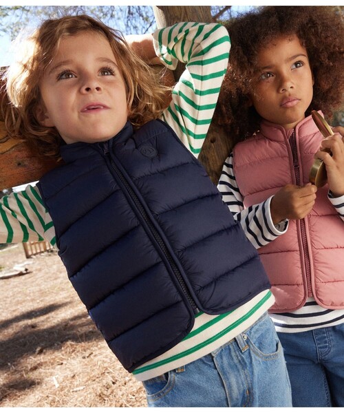 PETIT BATEAU（プチバトー）の「キルティングベスト（ベスト）」 - WEAR