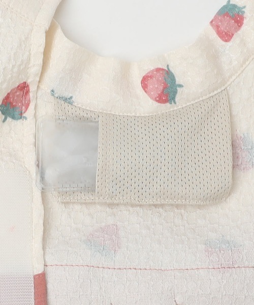 moncheri（モンシェリ）の「冷感水彩いちご柄浴衣（ペットウェア・レディース・ピンク・S/M/L/XL/XS/2M）」の19枚目の写真