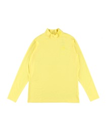 WOMENS ポリエステルベア天竺 長袖モックネック