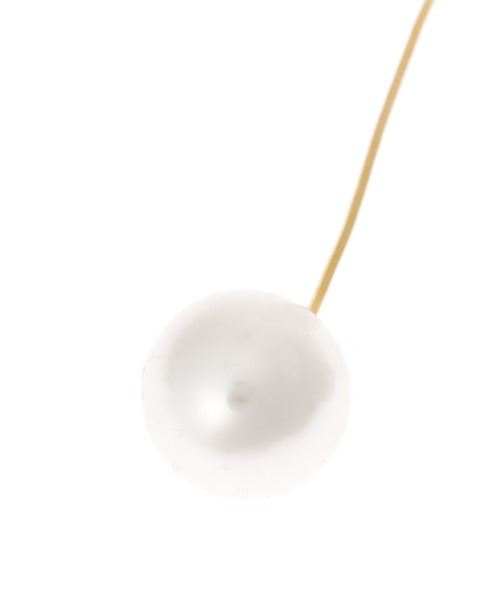 fifth（フィフス）の「大粒パールデザインピアス（ピアス（両耳用）・レディース・ゴールド/シルバー・FREE）」の7枚目の写真