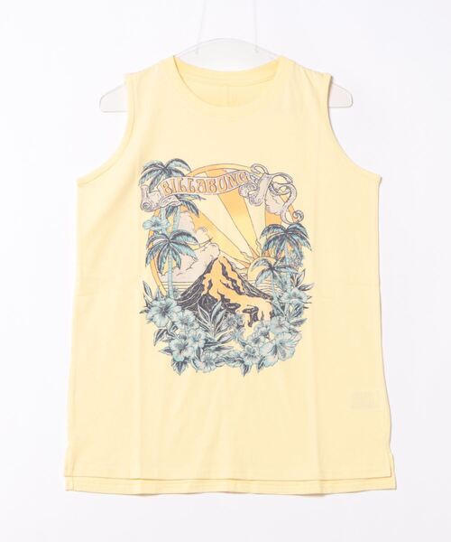 BILLABONG(ビラボン)の「BILLABONG レディース GRAPHIC TANK タンクトップ 【2024年夏モデル】/ビラボン(タンクトップ・レディース・ブラック/マルチ/イエロー・MEDIUM)」の1枚目の写真
