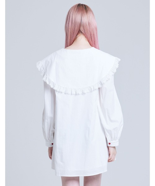 Little sunny bite（リトルサニーバイト）の「【8】【it】【Little Sunny Bite 】sailor collar dress（ドレス・レディース・ブラック/ブルー・SMALL）」の10枚目の写真