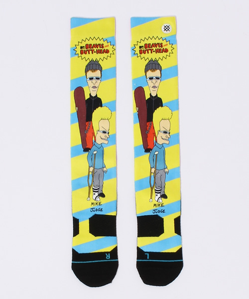 STANCE（スタンス）の「STANCE / BEAVIS AND BUTT-HEAD ソックス 