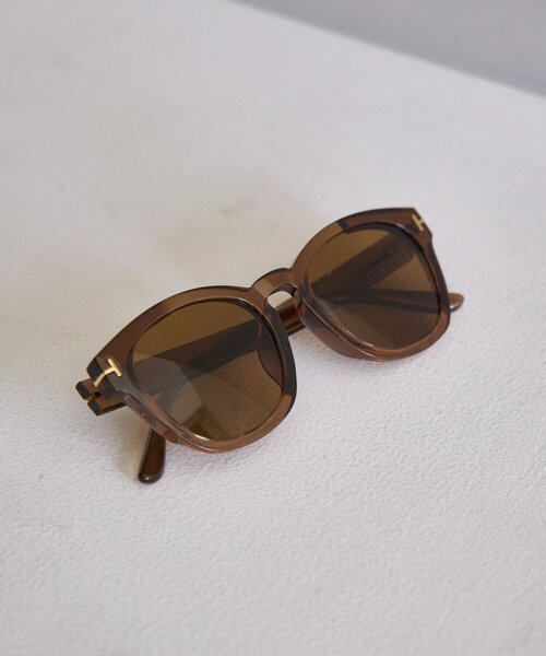 mystic（ミスティック）の「ブラウンクリアサングラス（メガネ・レディース・ブラウン・ONE SIZE）」の5枚目の写真