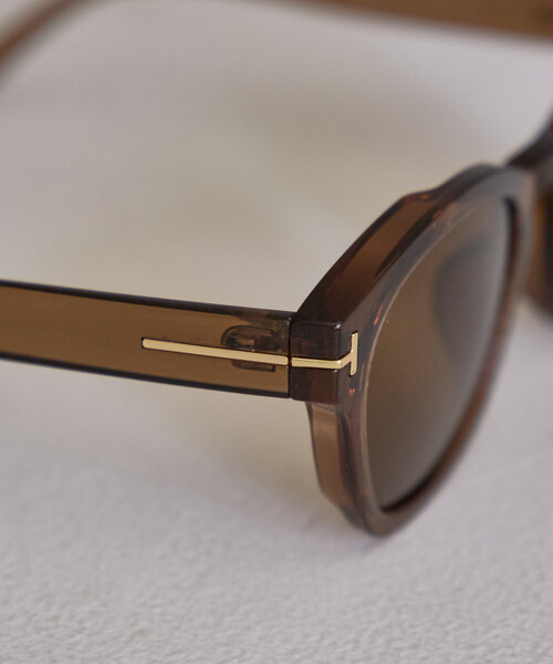 mystic（ミスティック）の「ブラウンクリアサングラス（メガネ・レディース・ブラウン・ONE SIZE）」の6枚目の写真