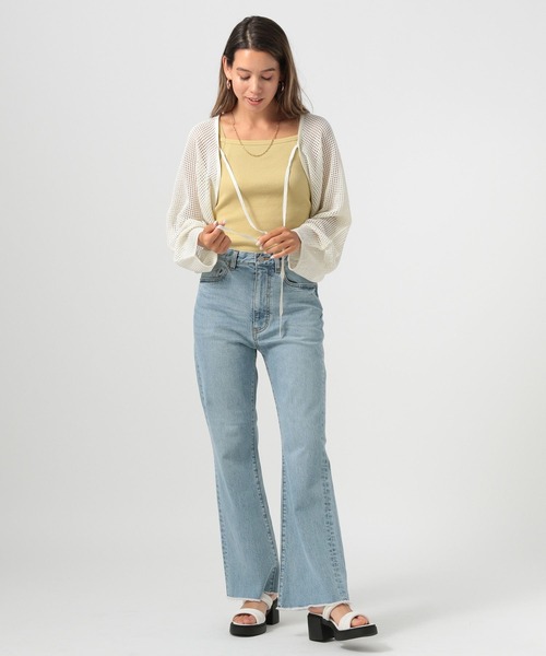 BAYFLOW（ベイフロー）の「[フィットする中敷きクッション]チューブサンダル（サンダル・レディース・ブラック/ホワイト・MEDIUM/LARGE）」の14枚目の写真