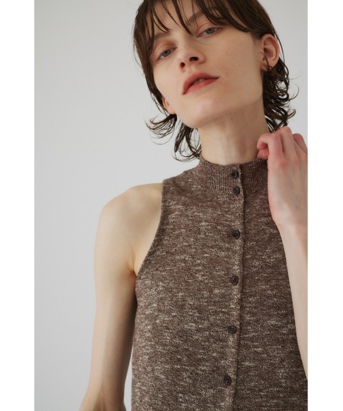 RIM.ARK（リムアーク）の「Vintage like long knit（ニット/セーター