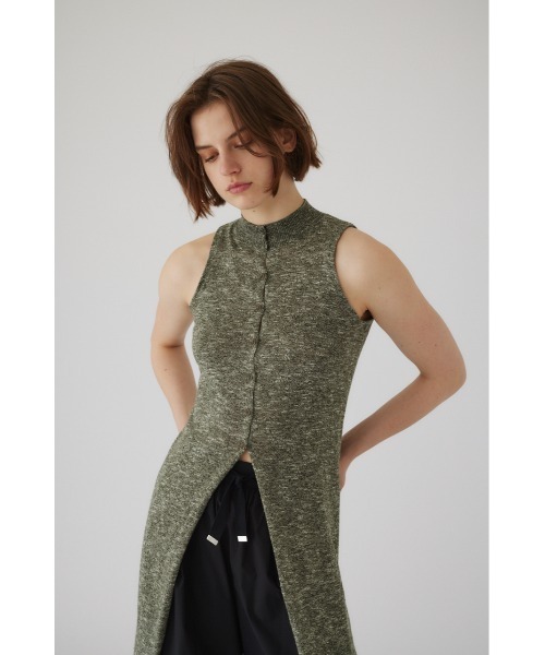 RIM.ARK（リムアーク）の「Vintage like long knit（ニット/セーター
