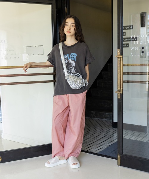 niko and...（ニコアンド）の「オリジナルキラキラスライドサンダル（サンダル・レディース・アイボリー/ブラック・MEDIUM/LARGE）」の20枚目の写真