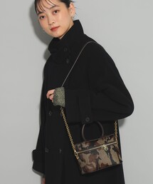 Ray BEAMS | カウヘアー ミニ バッグ(ショルダーバッグ)