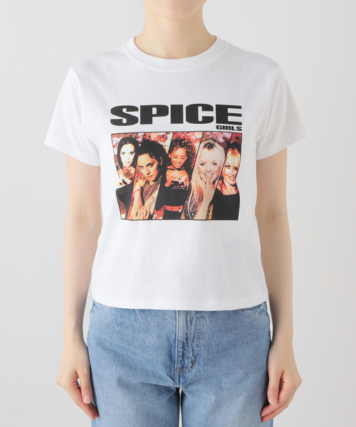 GOOD ROCK SPEED(グッドロックスピード)の「【GOOD ROCK SPEED/グッドロックスピード】 SPICE GIRLS:Tシャツ(ホワイト)(Tシャツ/カットソー・レディース・ホワイト・FREE)」の8枚目の写真