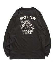 ROTAR（ローター）の「SOCIAL PIECE LS Tee（Tシャツ/カットソー）」