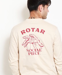 ROTAR（ローター）の「SOCIAL PIECE LS Tee（Tシャツ/カットソー）」