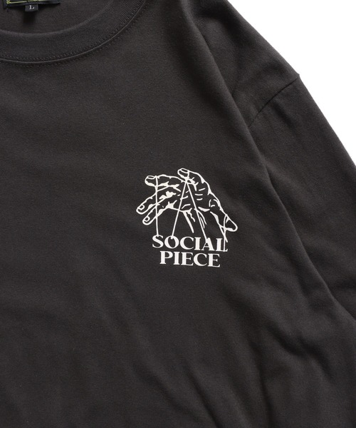 ROTAR(ローター)の「SOCIAL PIECE LS Tee(Tシャツ/カットソー・メンズ・ライム/ホワイト/サンドベージュ/スミクロ・X-LARGE/LARGE/MEDIUM/SMALL)」の10枚目の写真