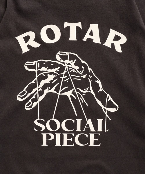 ROTAR(ローター)の「SOCIAL PIECE LS Tee(Tシャツ/カットソー・メンズ・ライム/ホワイト/サンドベージュ/スミクロ・X-LARGE/LARGE/MEDIUM/SMALL)」の11枚目の写真