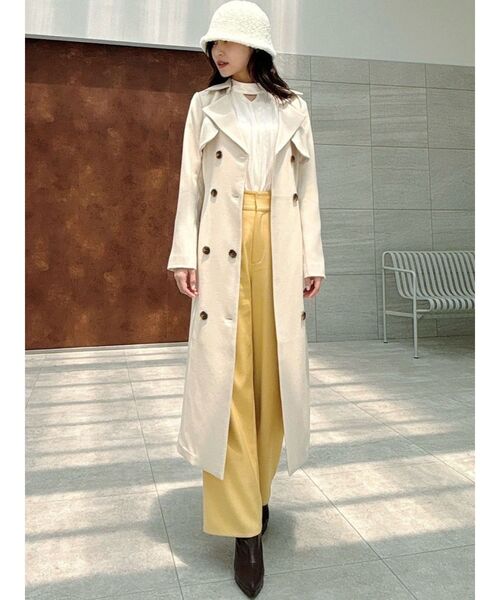 RESEXXY（リゼクシー）の「ストレートパンツ（その他パンツ・レディース・チャコールグレー/イエロー/ブラック・FREE）」の16枚目の写真